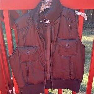 Deb Chocolate Sleeveless Vest
